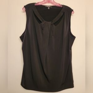 Nine West Black Sleeveless Blouse